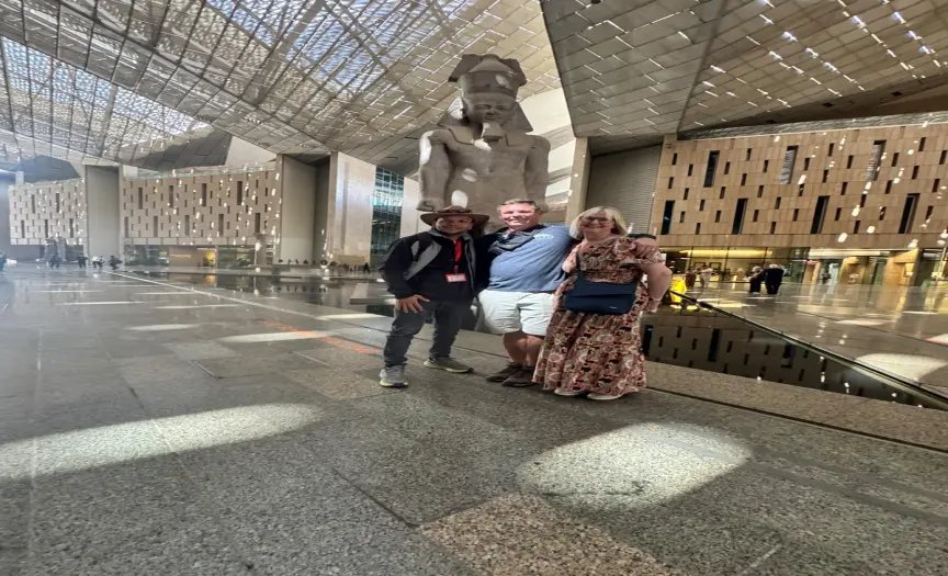 Exploring Giza Archaeological Site Inclusive Trip with Camel Ride & Barbecued Lunch in Front of The Pyramids & Visiting the Grand Egyptian Museum (GEM). — photo 21