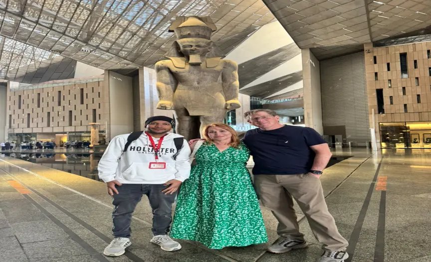 Exploring Giza Archaeological Site Inclusive Trip with Camel Ride & Barbecued Lunch in Front of The Pyramids & Visiting the Grand Egyptian Museum (GEM). — photo 27