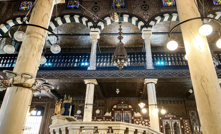 Exploring The Cave Church of St. Simon, Old Coptic Cairo Churches, Ben Ezra Synagogue, GEM & Dinner at Hayat Restaurant in Front of Giza Pyramids. — photo 16