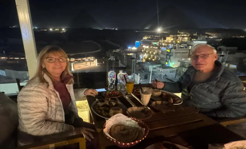 Exploring The Cave Church of St. Simon, Old Coptic Cairo Churches, Ben Ezra Synagogue, GEM & Dinner at Hayat Restaurant in Front of Giza Pyramids. — photo 28