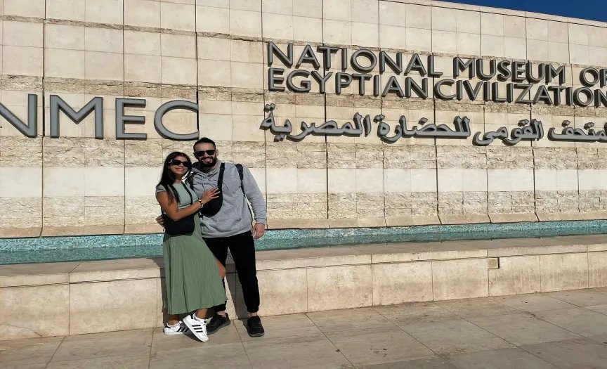 Exploring The NMEC Mummies Museum, The GEM & Romantic Dinner in Front of The Pyramids View. — photo 5