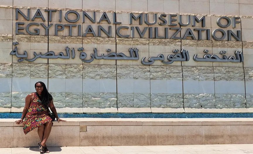 Exploring The NMEC Mummies Museum, The GEM & Romantic Dinner in Front of The Pyramids View. — photo 6