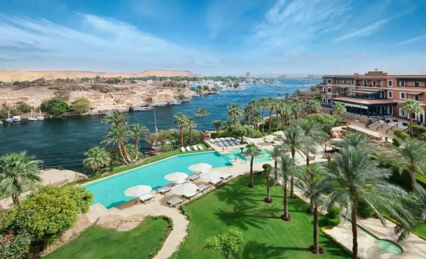 Half Day Dinner Experience in Old Cataract Hotel & Felucca Tour at Sunset in Aswan. — photo 1