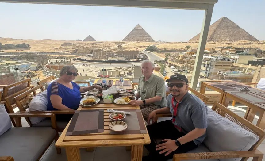 Private Tour at Giza Pyramids, Lunch at Hayat Pyramids Restaurant, The GEM & Khan El-Khalili Market. — photo 2