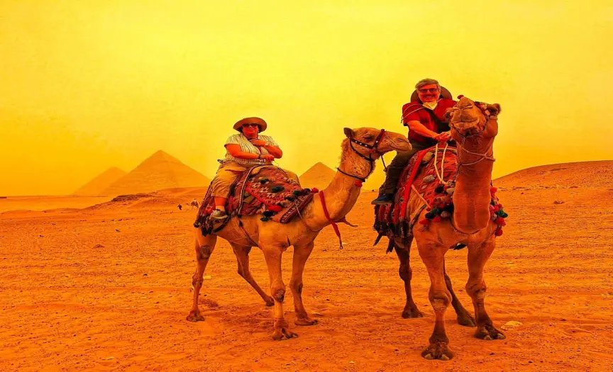 Private Tour for The ATV, Camel Adventure at Giza Pyramids Desert & Dinner. — photo 22