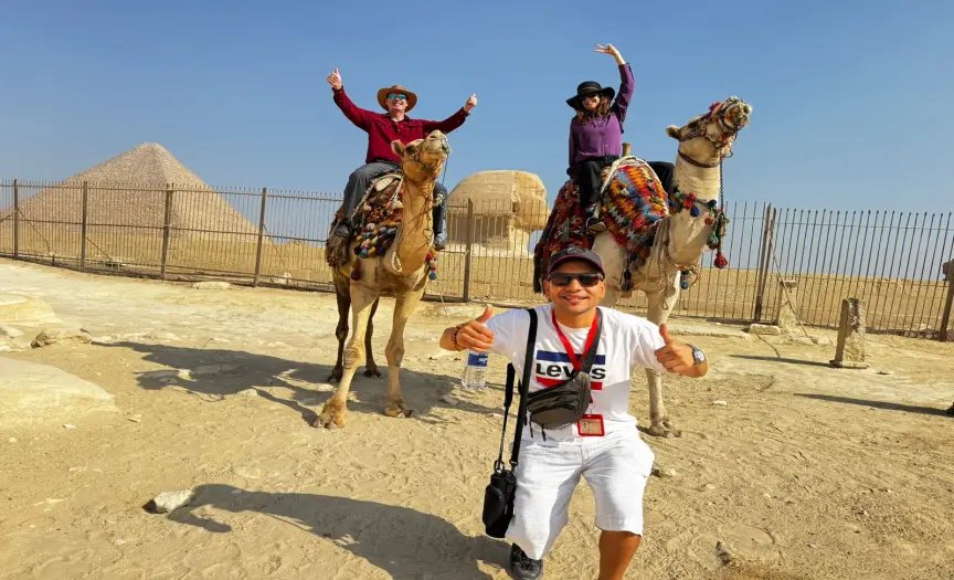 Private Tour for The ATV, Camel Adventure at Giza Pyramids Desert & Dinner. — photo 27