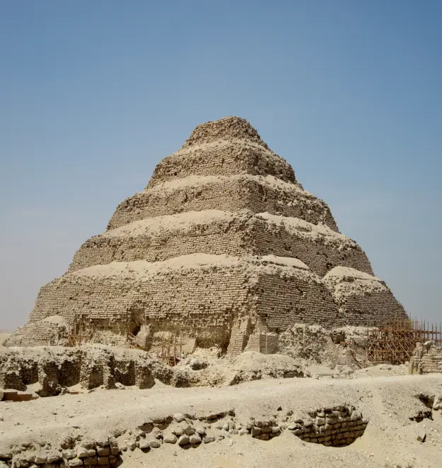 The Step Pyramid of Djoser at Saqqara