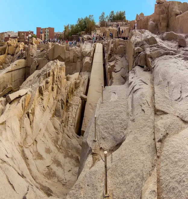 The Unfinished Obelisk in Aswan