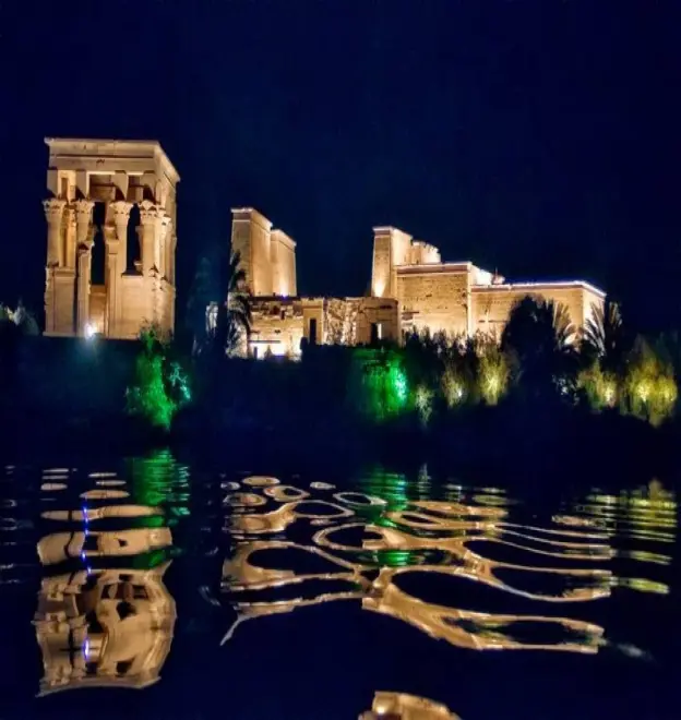Sound and Light Show in Aswan